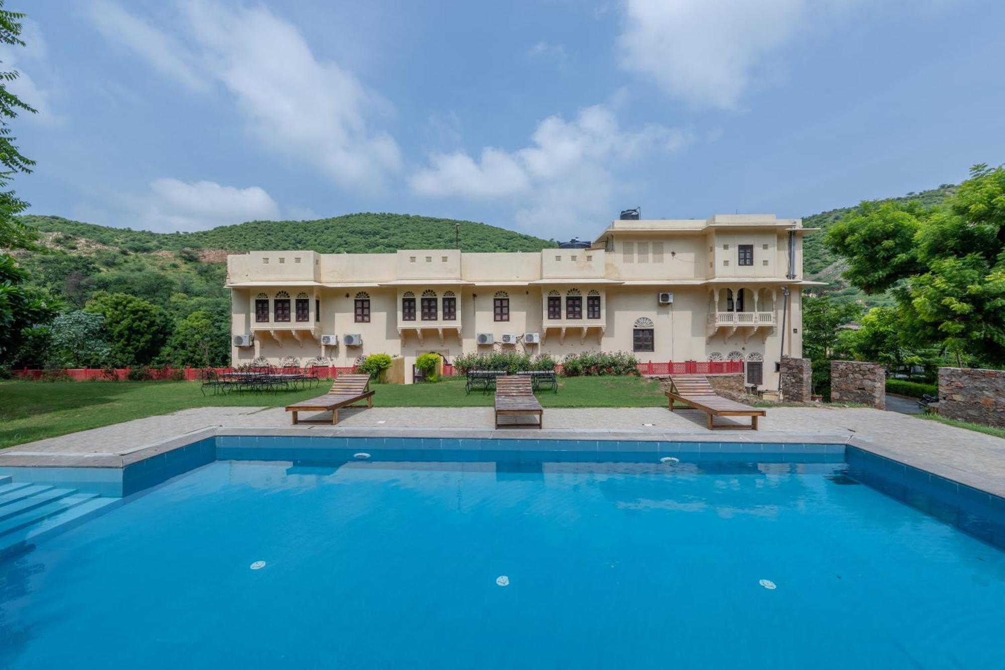 Dhulagarh Heritage Palace Hotel Near Jaipur Bānskhoh Eksteriør billede